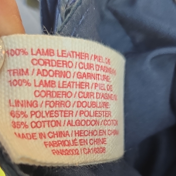 LUCKY BRAND Stash "Ramblin' Rose" shoulder bag 100% Lamb Leather - Picture 13 of 13